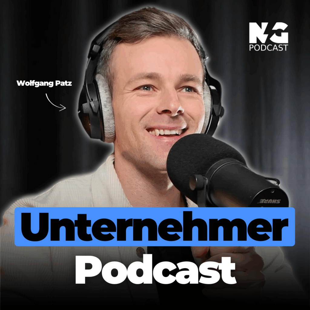 cover unternehmer podcast wolfgang patz